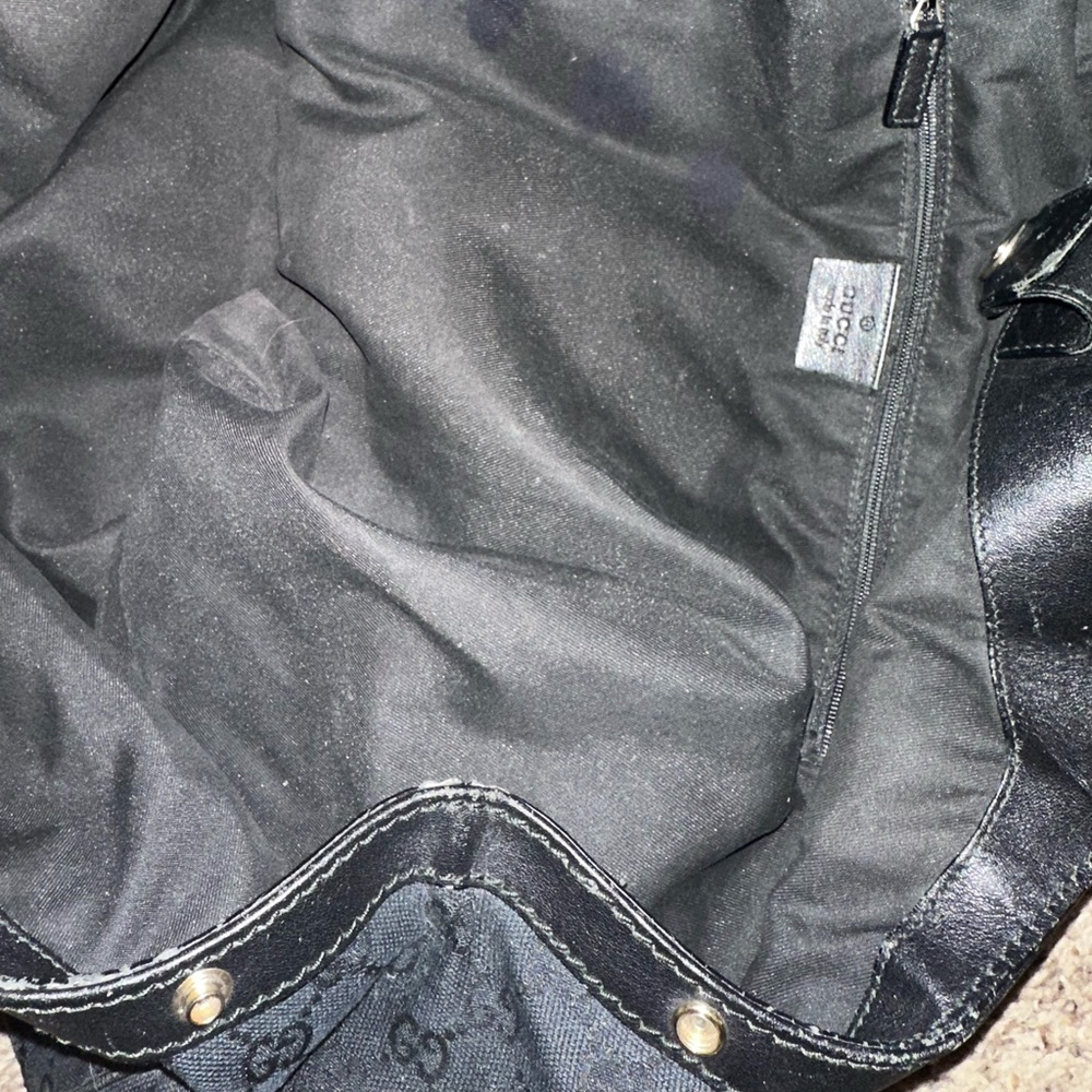Authentic Vintage Largel Gucci hobo Bag - Picture 7 of 9